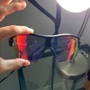 Y2K Billie Eilish Oakley radar XL sunglasses